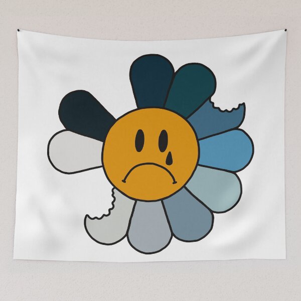 Item preview, Sad Face Flower designed and sold by umdvsgrnart.