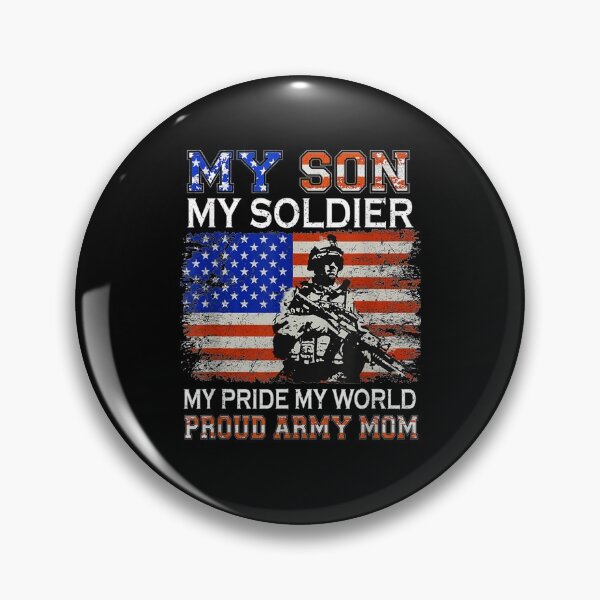 Item preview, My Son My Soldier Hero Proud Army Mom Mother's Day designed and sold by nancyholly.