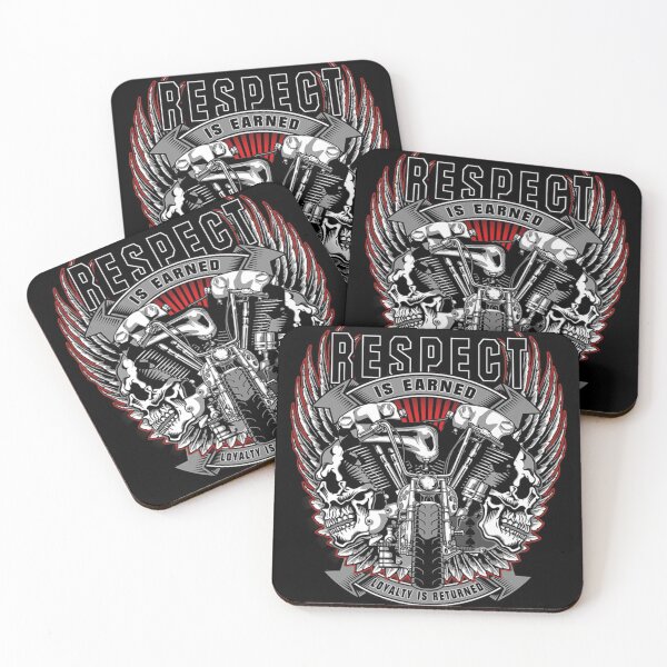 Item preview, Respect is Earned Loyalty is returned Motorcycles Lovers  designed and sold by LegacyAvenue.