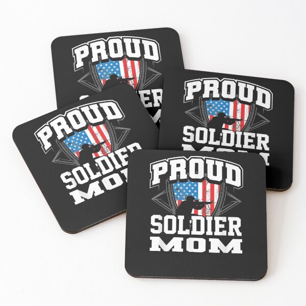 Artikelvorschau, Vintage Us Flag My Mom My Soldier Hero Stolze Armeemama entworfen und verkauft von nancyholly.