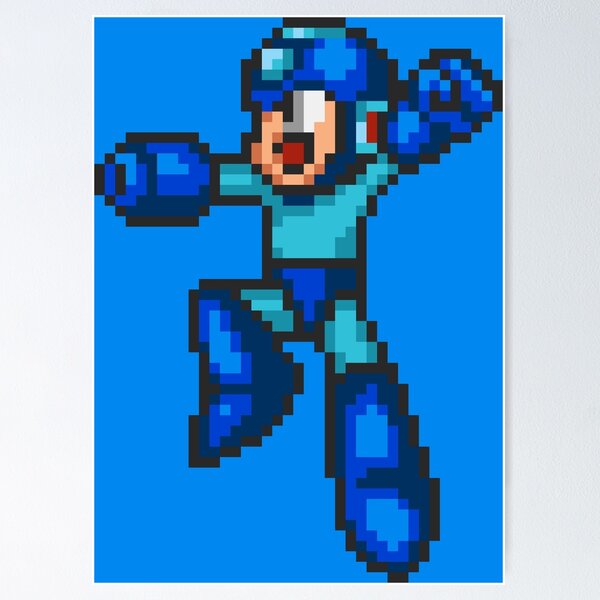 Item preview, Mega Man Jump Sprite designed and sold by The Sprite Guy.