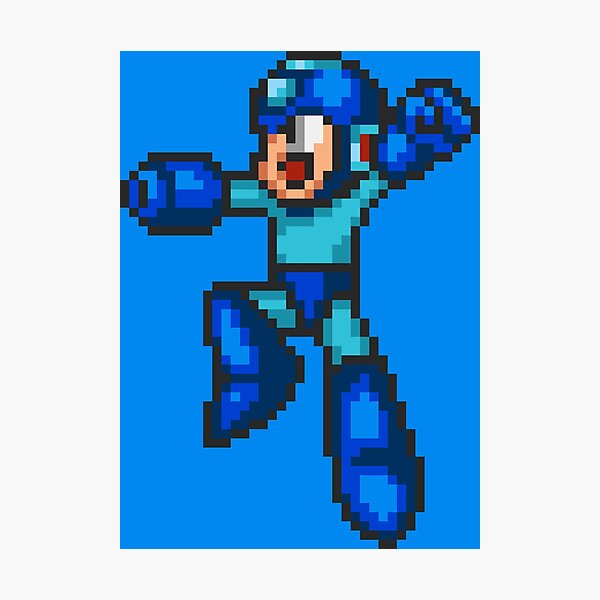 Item preview, Mega Man Jump Sprite designed and sold by The Sprite Guy.