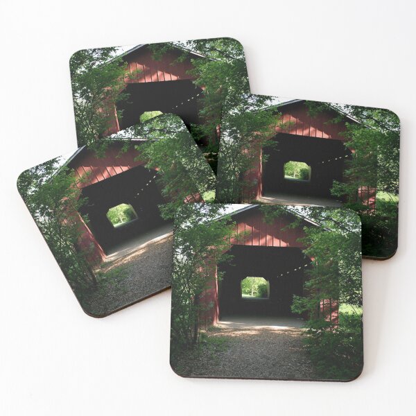 Item preview, Old Covered Bridge in the woods designed and sold by DRArtPrintables.