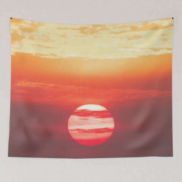 Item preview, Orange Sunset Sky designed and sold by Wild Afterglow.
