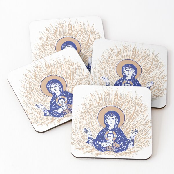 Item preview, The Unburnt Bush | The Burning Bush | Divine Vision | Blue Gold designed and sold by EkromDesigns.