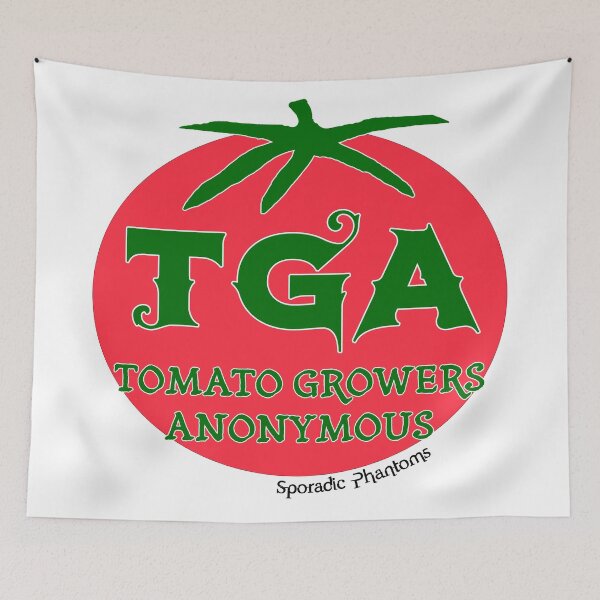 Item preview, Tomato Growers Anonymous designed and sold by SporadicMerch.