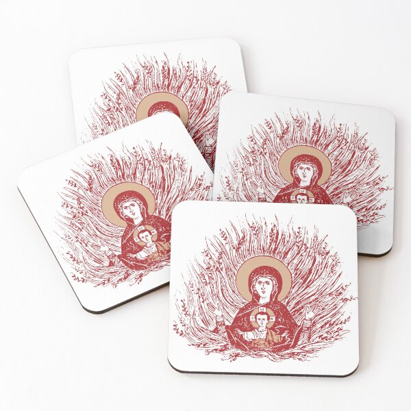 Item preview, The Unburnt Bush | The Burning Bush | Divine Vision | Red Gold designed and sold by EkromDesigns.