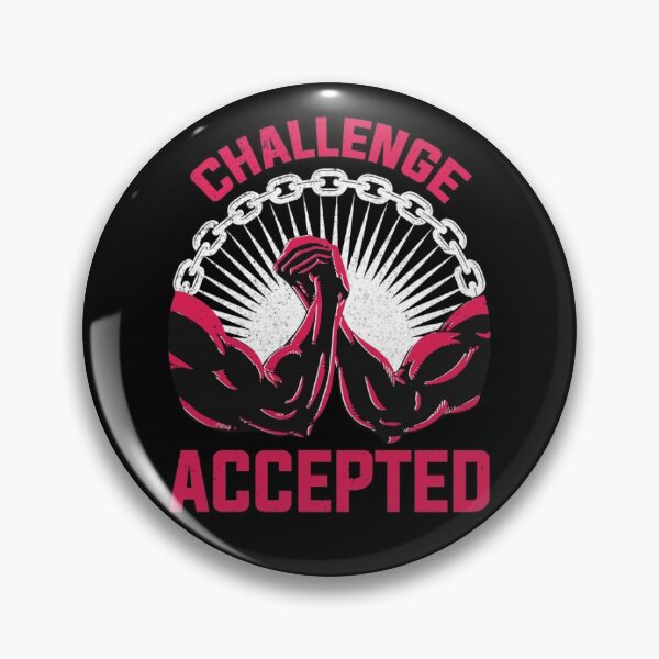Item preview, Challenge accepted designed and sold by M-designs-98.