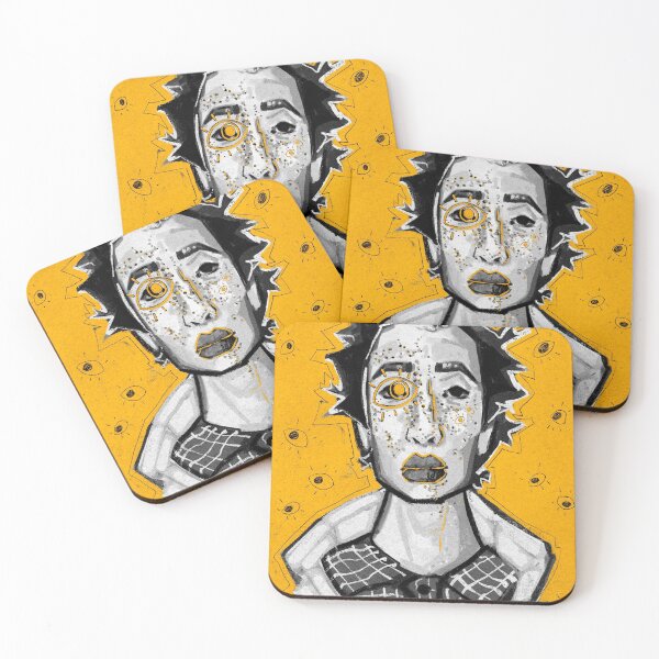 Item preview, Yellow Digital Portrait Drawing designed and sold by csketchbook.