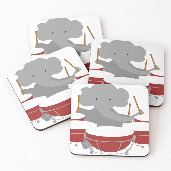 Item preview, Elephant timpani drummer designed and sold by maotal.
