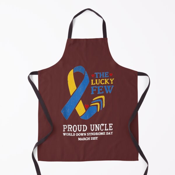 Item preview, Mens Down Syndrome Day March 21st Ribbon Gift for Proud Uncle  designed and sold by justMTFU.