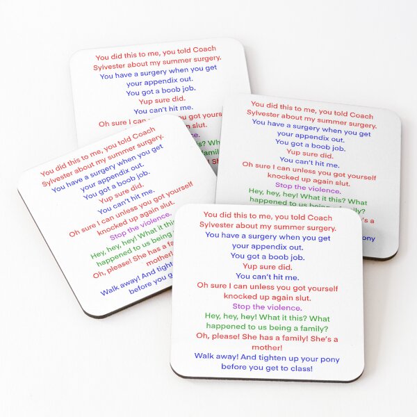 Item preview, Glee S2 Santana and Quinn Fight designed and sold by Carfred10.