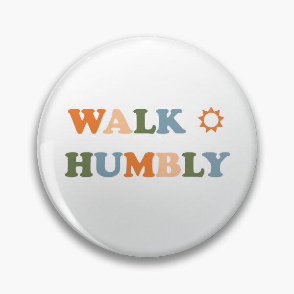 Item preview,  Walk Humbly Retro Sun designed and sold by Brenander.