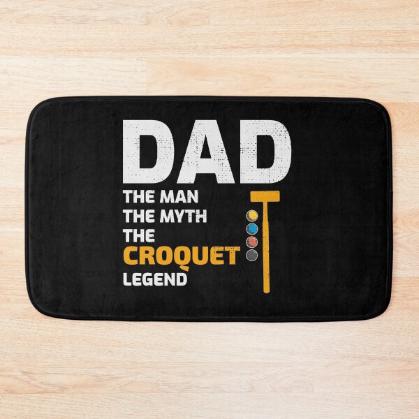 Item preview, Croquet Dad Papa Fathers day Funny designed and sold by CuteDesigns1.