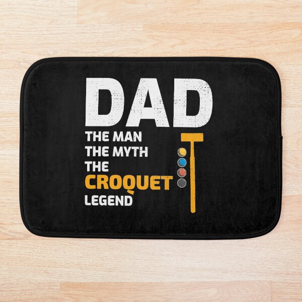 Item preview, Croquet Papá Papá Día del padre Divertido designed and sold by CuteDesigns1.