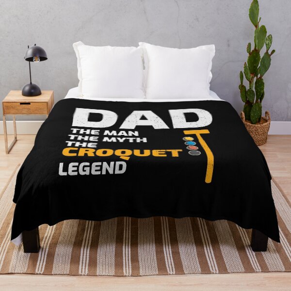 Item preview, Croquet Dad Papa Fathers day Funny designed and sold by CuteDesigns1.