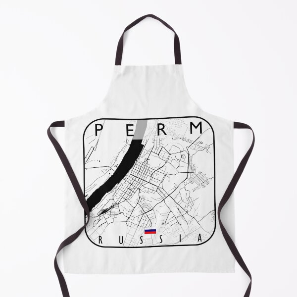 Item preview, PERM MAP RUSSIA designed and sold by hatimelhag.