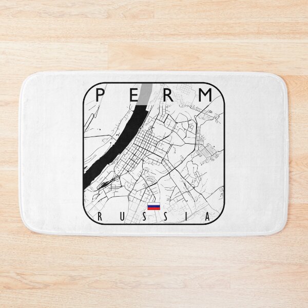 Item preview, PERM MAP RUSSIA designed and sold by hatimelhag.