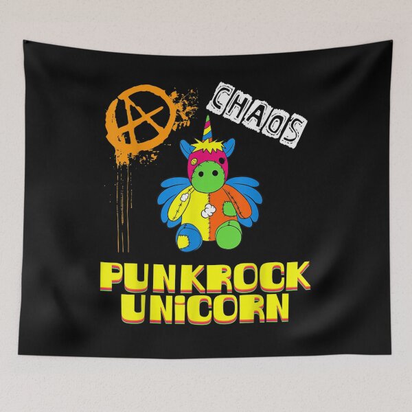 Item preview, Punk Rock Unicorn Unicorn Punk Death Metal Punk Rock designed and sold by nancyholly.