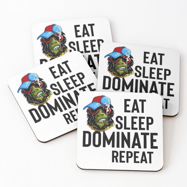 Item preview, Eat Sleep Dominate Repeat designed and sold by Fine Art California.