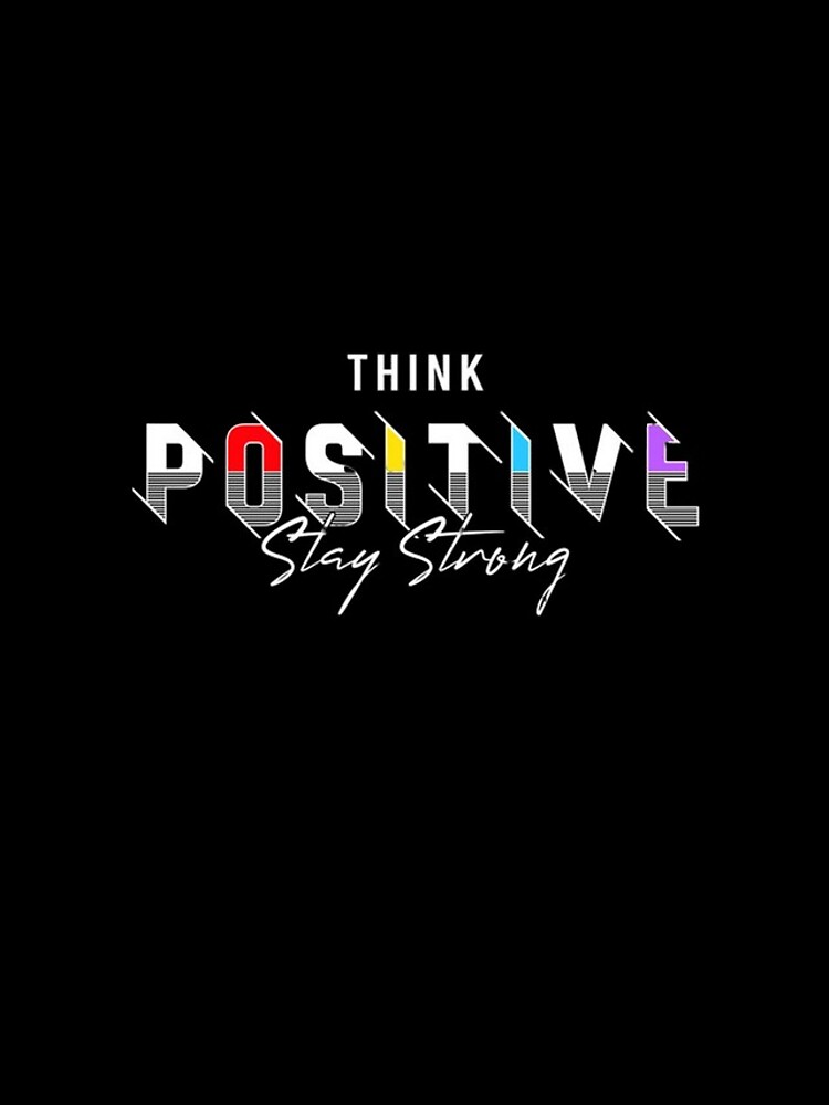 Thumbnail 4 of 4, iPhone Case, Think Positive Stay Strong designed and sold by R3aver.