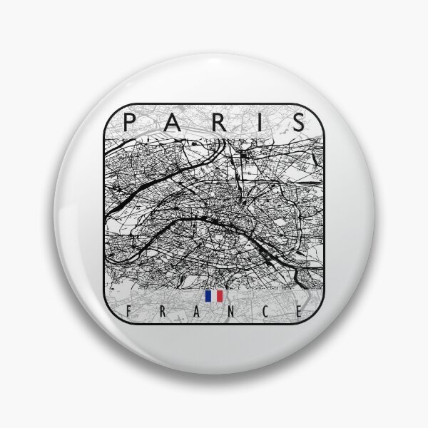 Item preview, PARIS MAP FRANCE designed and sold by hatimelhag.
