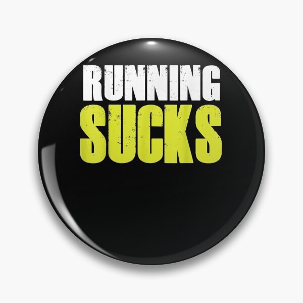 Item preview, Running Sucks Runner Run Quote Humor Athlete Saying designed and sold by nancyholly.