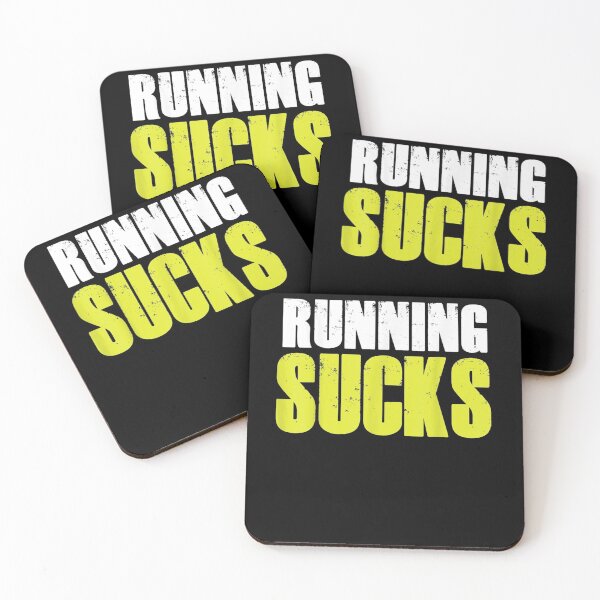 Item preview, Running Sucks Runner Run Quote Humor Athlete Saying designed and sold by nancyholly.