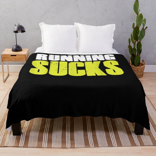 Item preview, Running Sucks Runner Run Quote Humor Athlete Saying designed and sold by nancyholly.