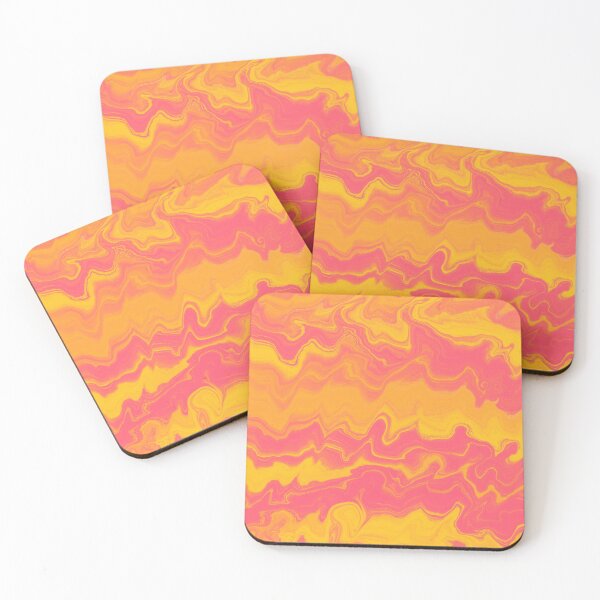 Artikelvorschau, Liquid Marble Abstract Rot und Orange Psychedelisch entworfen und verkauft von fashopera.