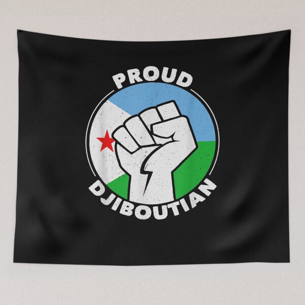 Item preview, Proud Djiboutian Love Pride African Djibouti Flag designed and sold by nancyholly.