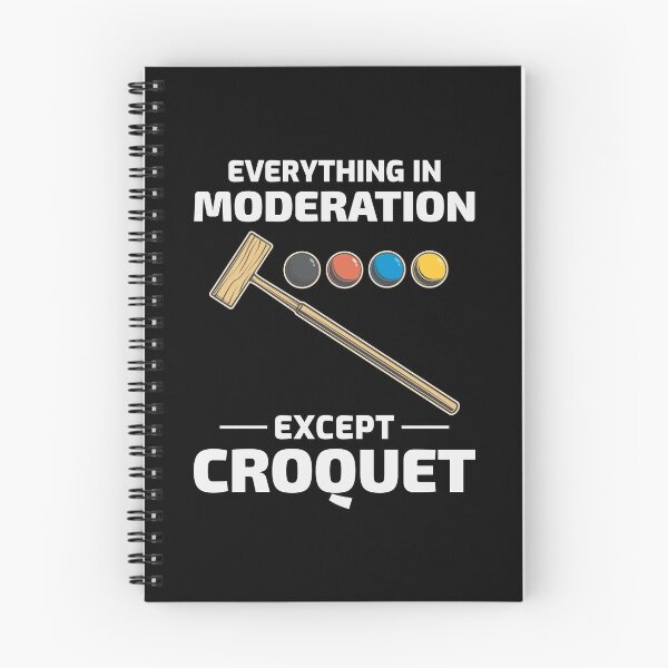 Artikelvorschau, Krocket Croqueters Indoor Outdoor Spieler Lustig entworfen und verkauft von CuteDesigns1.