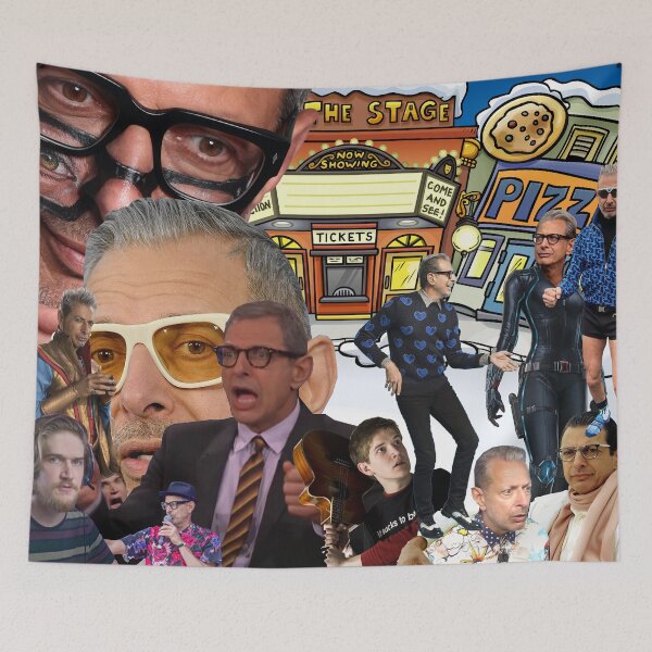 Item preview, Jeff Goldblum and Bo Burnham are in Club Penguin designed and sold by helpfulbass.