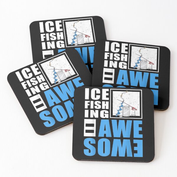 Item preview, Winter Ice Fishing Quote Gift designed and sold by nancyholly.