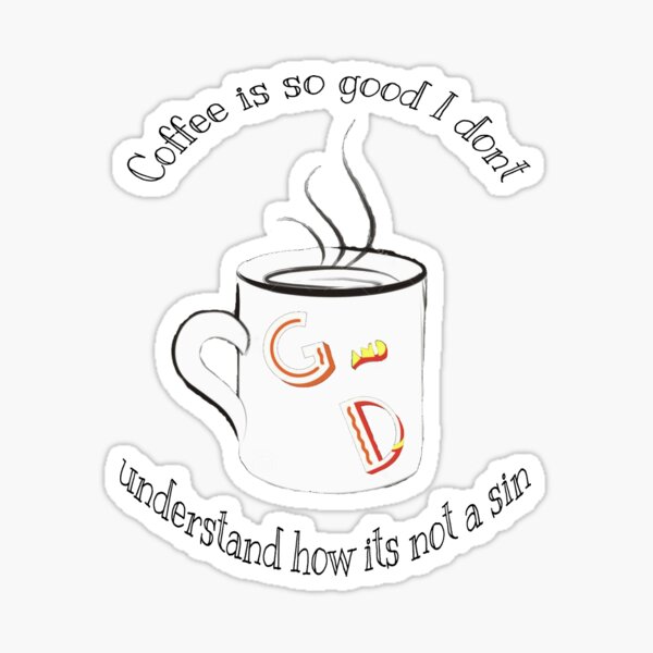 Coffee Sticker
