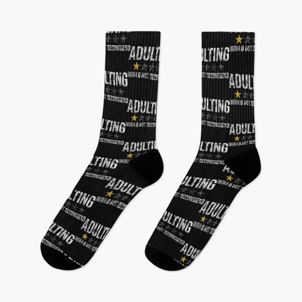 Item preview, Adulting Would Not Recommend designed and sold by Ridaelb.