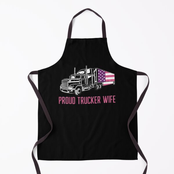 Item preview, I'm A Proud Trucker's Wife Beautiful Proud Trucker Wife designed and sold by nancyholly.