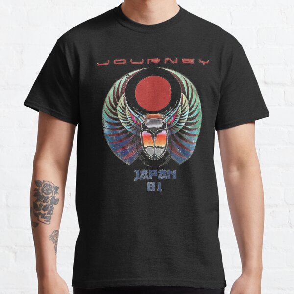 journey japan 1981 t shirt