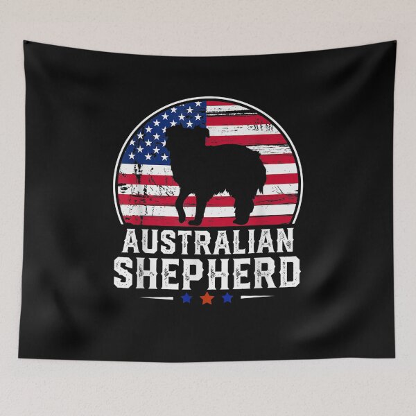 Item preview, Patriotic Aussie Dog Lover Australian Shepherd 4th Of July designed and sold by nancyholly.