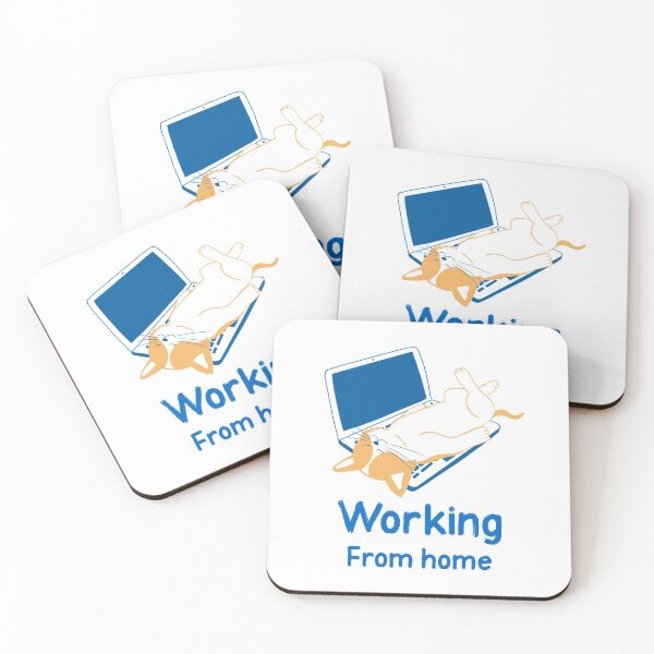 Item preview, Working From Home!  designed and sold by mkzmerch.