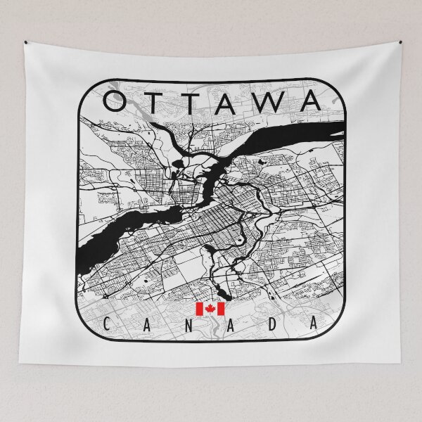Item preview, OTTAWA MAP CANADA designed and sold by hatimelhag.