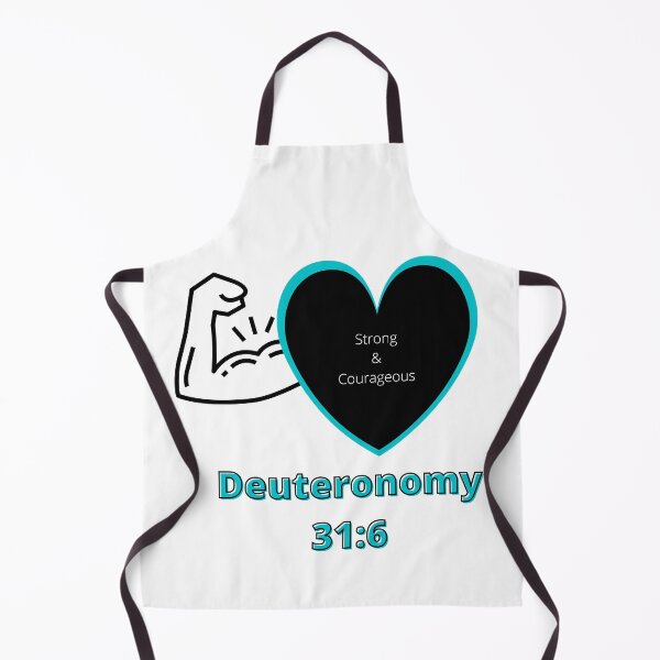 Item preview, Deuteronomy 31:6 Strong and Courageous designed and sold by GeoTeasters.