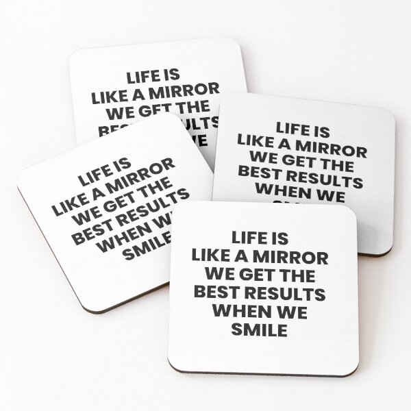 Item preview, Life is like a mirror we get the best results when we smile designed and sold by SLSandaruwan.