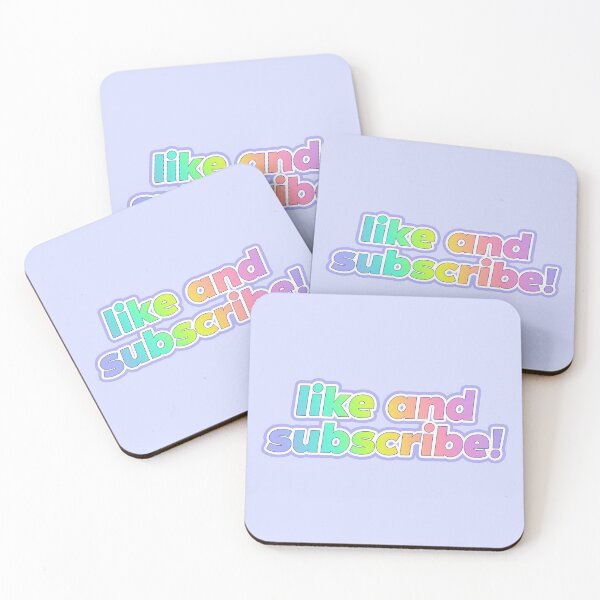 Item preview, Y2K Youtuber Like and Subscribe Kawaii E-Girl Rainbow designed and sold by SW-Boutique.