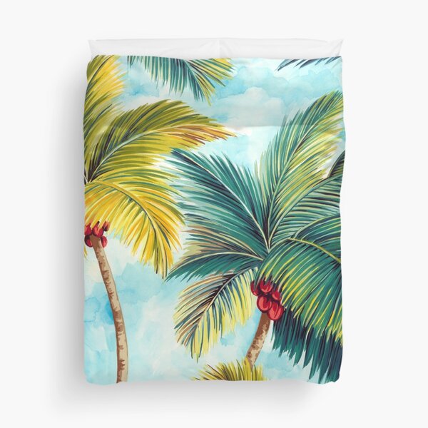 Vista previa del artículo con la obra «Palmeras tropicales», diseñado y vendido por Helen Ashley.