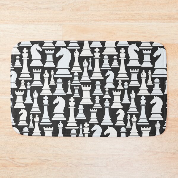 Item preview, Chess Pattern Game Pieces designed and sold by edwardecho.