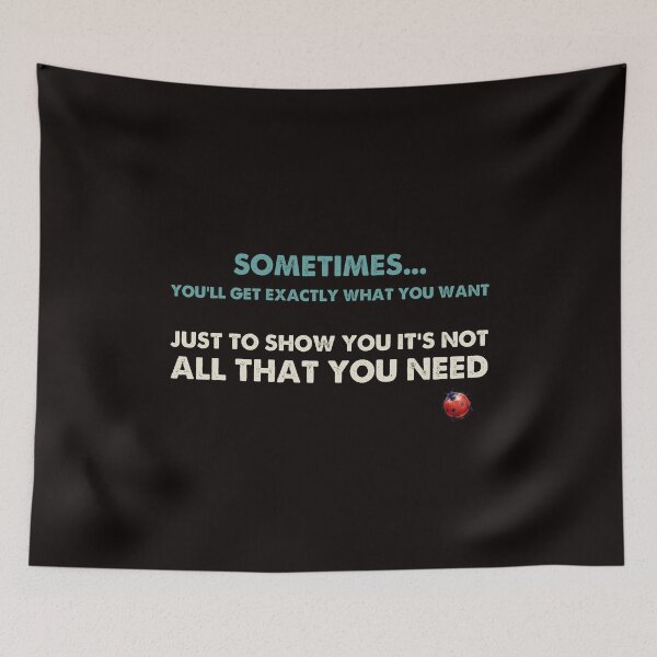 Item preview, Quote of day - you want vs you need 2 designed and sold by maynard974b.