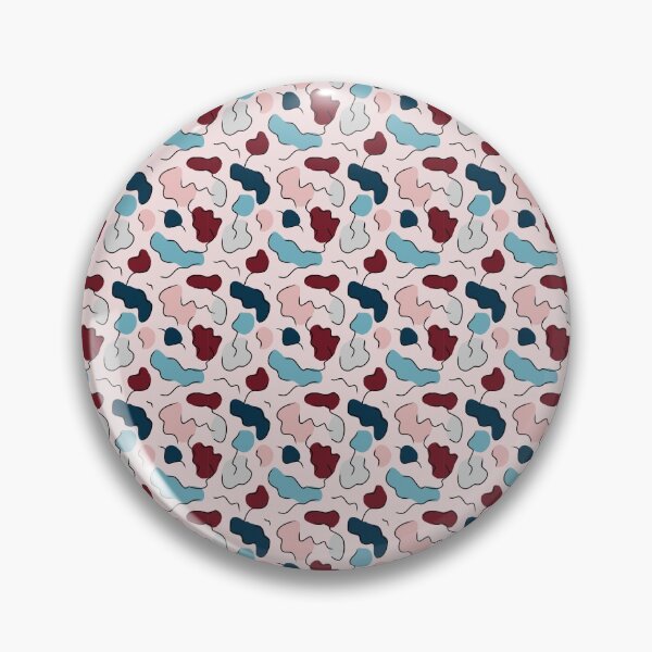 Item preview, Abstract Brain Folds - Color on Pink designed and sold by Hodgepodge Bricolage.