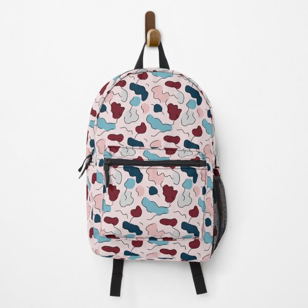 Item preview, Abstract Brain Folds - Color on Pink designed and sold by Hodgepodge Bricolage.