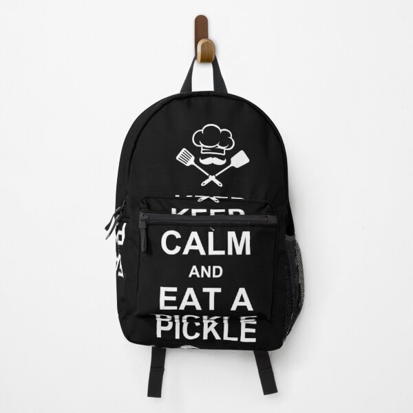 Item preview, Keep Calm And Eat A Pickle ( White ) designed and sold by DegnWorld.
